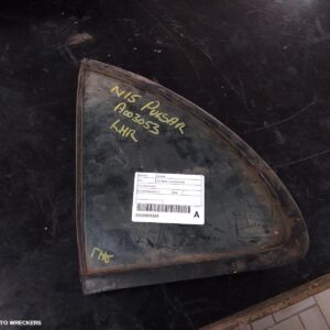 1998 NISSAN PULSAR Left Rear 1/4 Door Glass