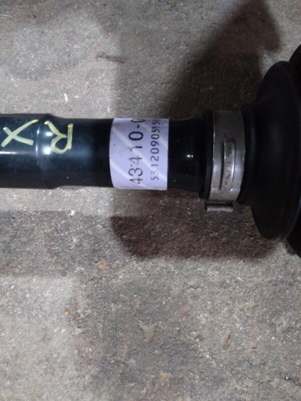 2006 LEXUS RX SERIES RIGHT DRIVESHAFT