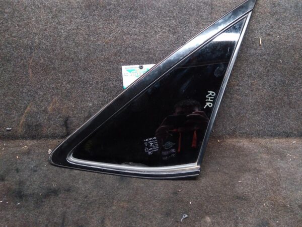 2006 LEXUS RX SERIES RIGHT REAR SIDE GLASS