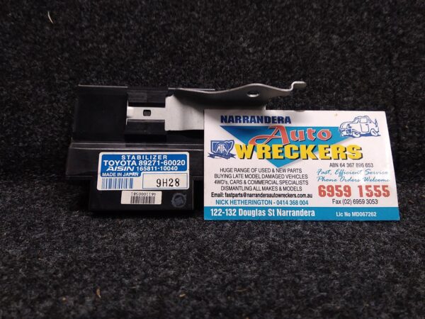 2009 TOYOTA PRADO Ecu