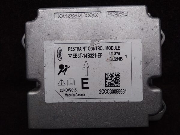 2016 FORD RANGER AIRBAG MODULE/SENSOR