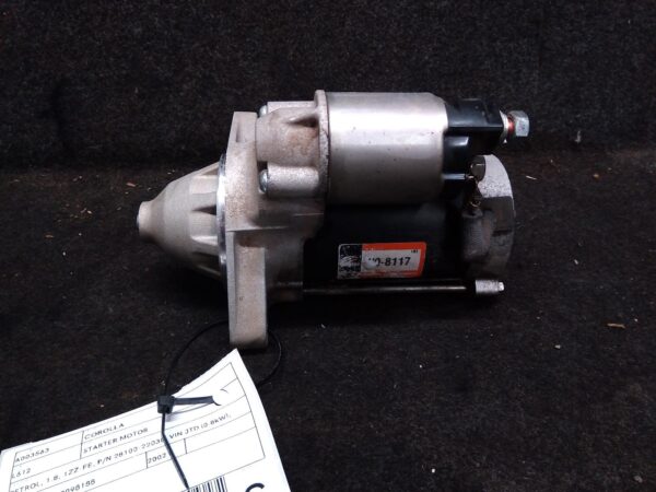 2002 TOYOTA COROLLA STARTER