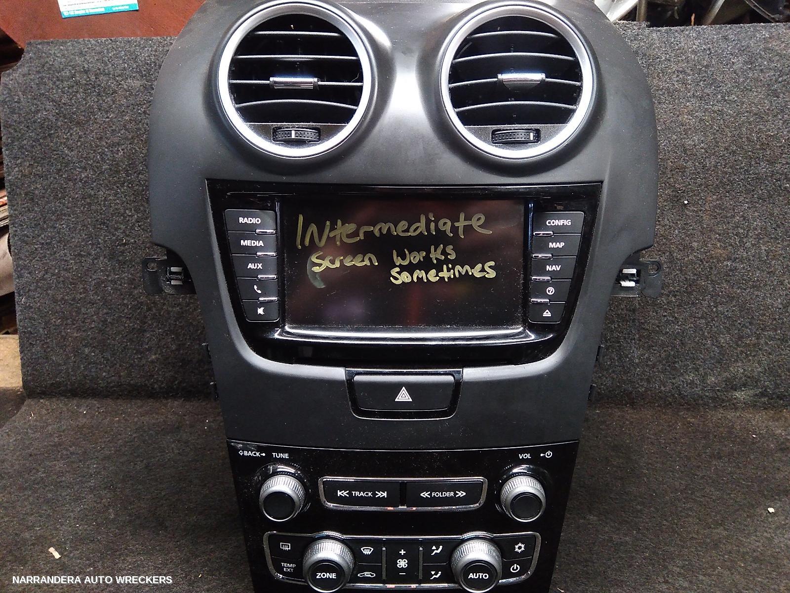2011 HOLDEN COMMODORE Radio/Cd/Dvd/Sat/Tv