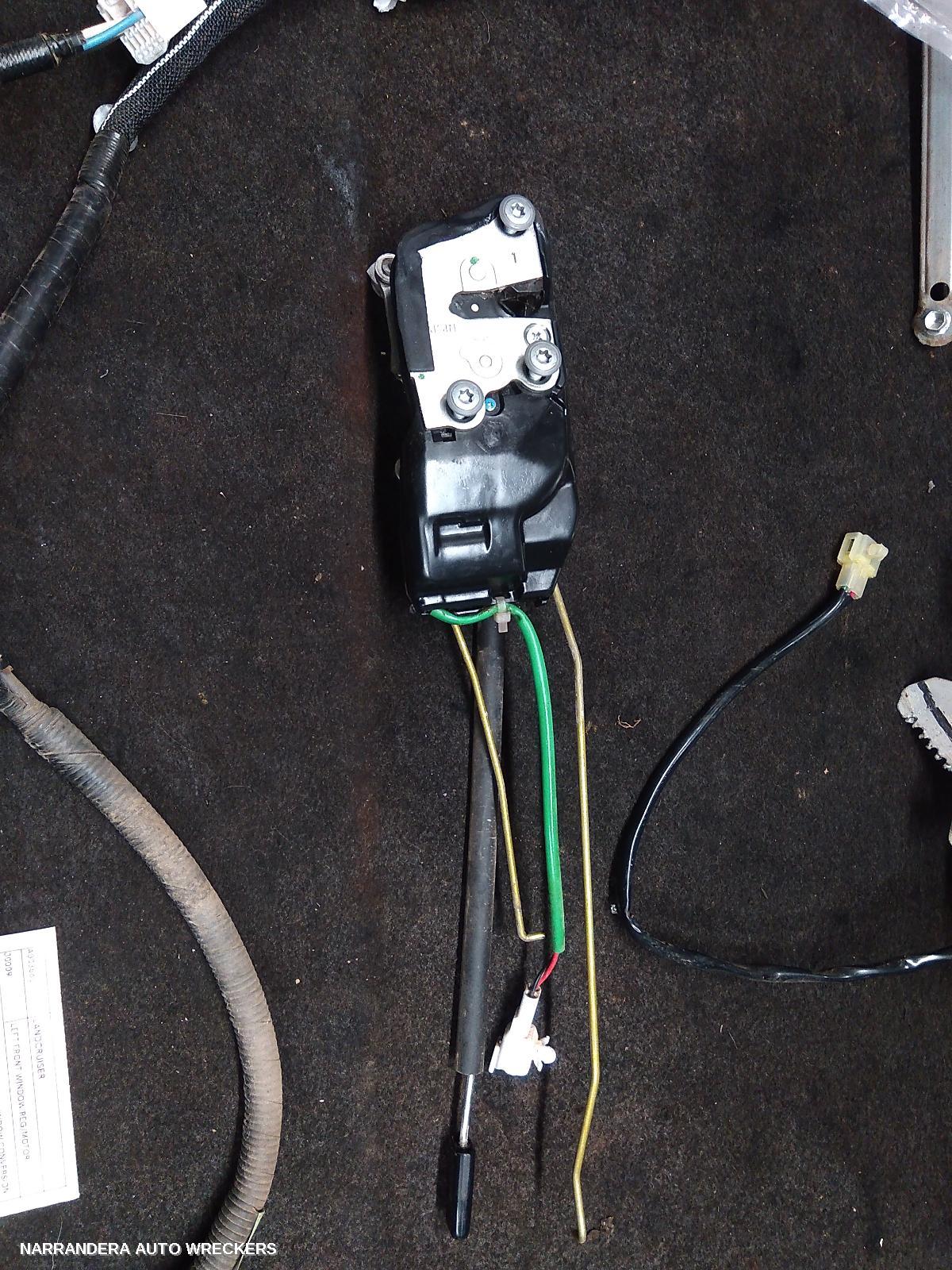 2018 TOYOTA LANDCRUISER Left Front Window Reg/Motor