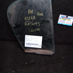 2006 HOLDEN ASTRA Right Rear 1/4 Door Glass