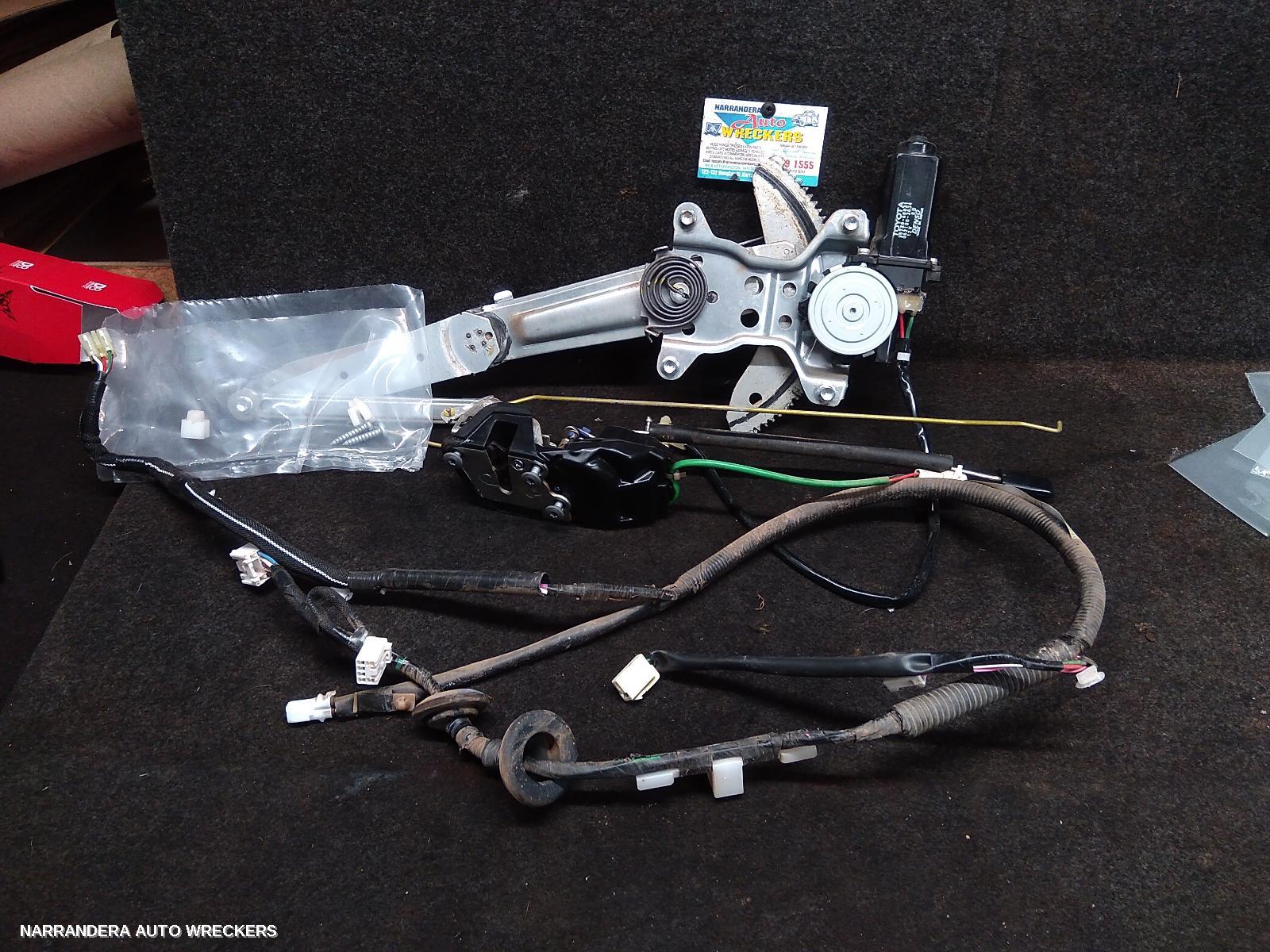 2018 TOYOTA LANDCRUISER Left Front Window Reg/Motor