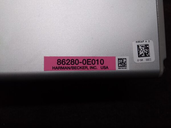 2006 LEXUS RX SERIES RADIO/CD/DVD/SAT/TV
