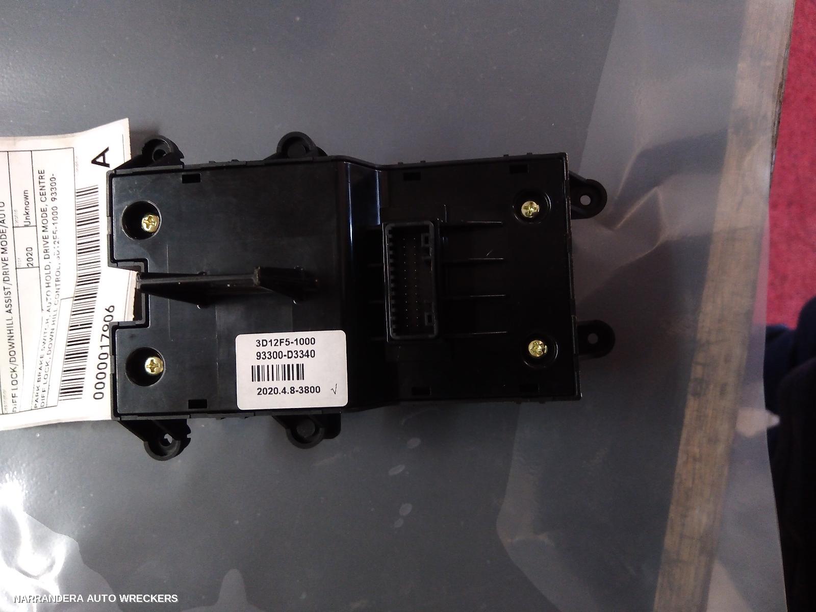 2020 HYUNDAI TUCSON Misc Switch/Relay