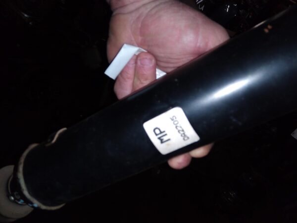 2005 HOLDEN CREWMAN REAR DRIVE SHAFT