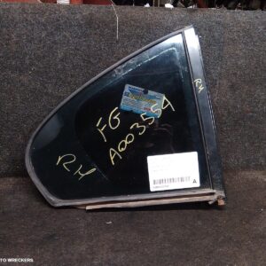 2010 FORD FALCON Right Rear 1/4 Door Glass