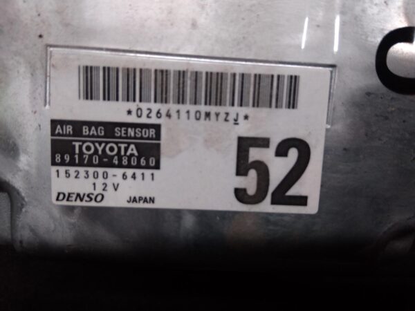 2006 LEXUS RX SERIES AIRBAG MODULE/SENSOR