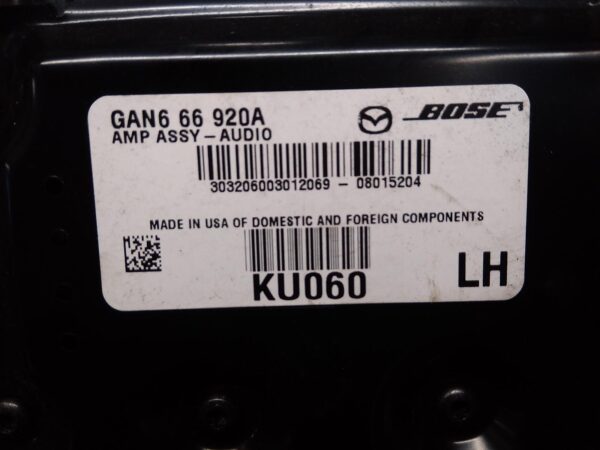 2008 MAZDA 6 RADIO/CD/DVD/SAT/TV
