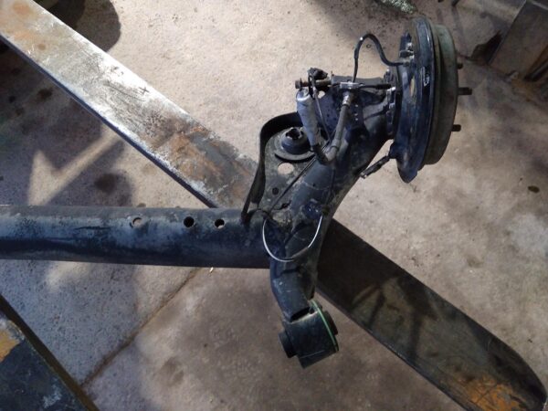 2012 FORD FIESTA COMPLETE REAR SUSPEN