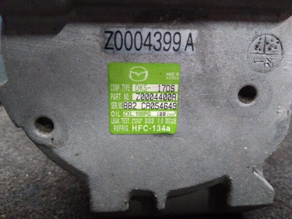 2008 MAZDA 6 A/C COMPRESSOR