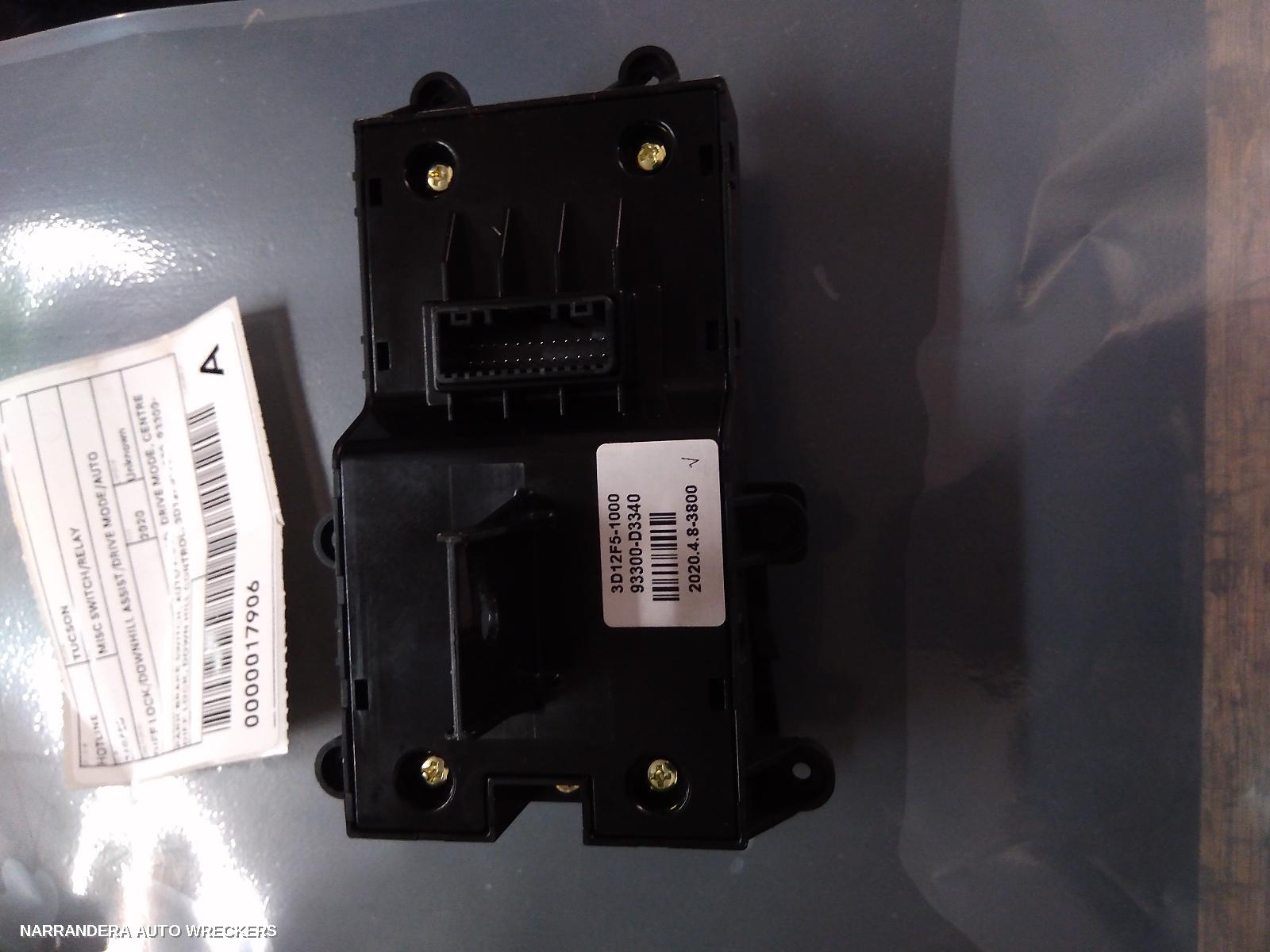 2020 HYUNDAI TUCSON Misc Switch/Relay