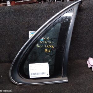 2001 HOLDEN STATESMAN/CAPRICE Right Rear 1/4 Door Glass