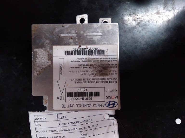 2003 HYUNDAI GETZ AIRBAG MODULE/SENSOR Narrandera Auto Wreckers