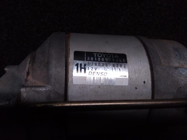 2000 TOYOTA CAMRY STARTER