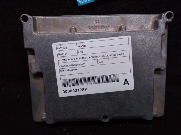 2007 FORD FOCUS ECU