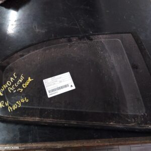 2000 HYUNDAI ACCENT Right Rear Side Glass