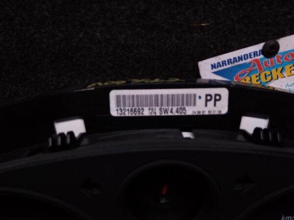 2006 HOLDEN ASTRA INSTRUMENT CLUSTER