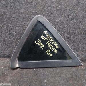2012 FORD FIESTA Right Rear Side Glass