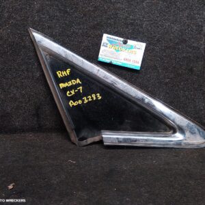 2010 MAZDA CX7 Right Front 1/4 Door Glass