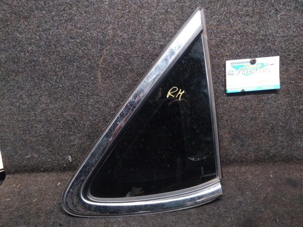 2008 MAZDA 6 RIGHT REAR SIDE GLASS